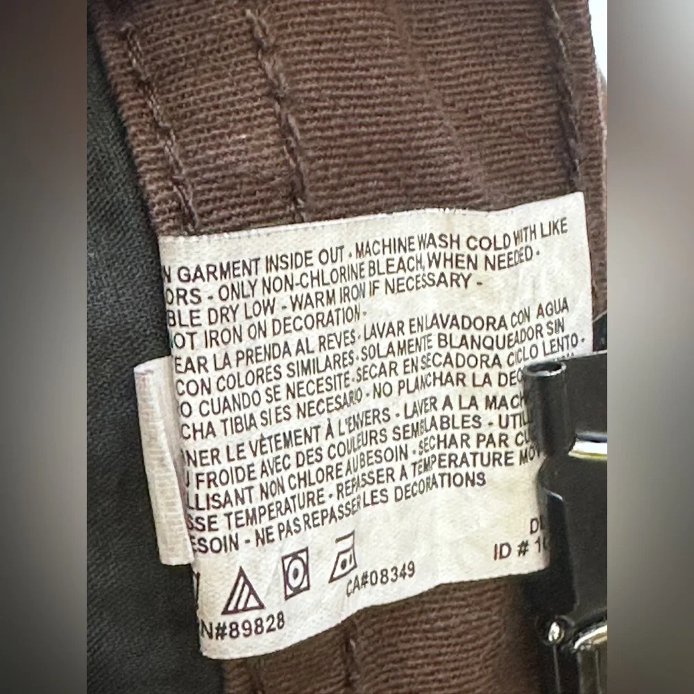 Code Bleu Annette Jeans | Size 14/31 | Brown Embellished Pockets | Stretch Fit - Picture 8 of 8